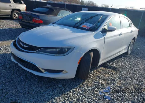 2015 Chrysler 200 Limited z USA, uszkodzony, nr VIN 1C3CCCAB4FN704188